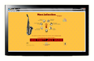 Site de Marc Laferri&egrave;re